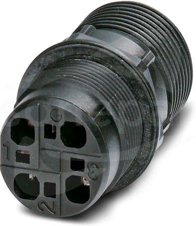 QPD W 3PE2,5 M25 DT BK Przepust ścienny