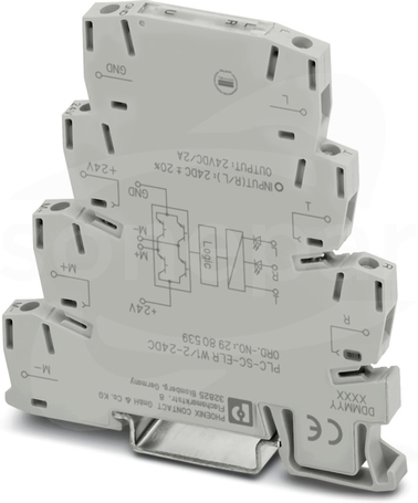PLC-SC-ELR W1/ 2-24DC Przekaźnik nawrotny