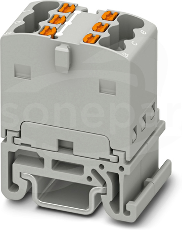 PTFIX 6x1,5-NS15A GY Blok rozdzielczy