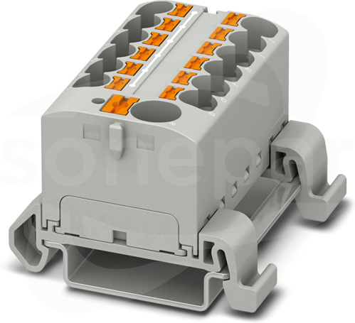 PTFIX 10/12x4-NS35A GY Blok rozdzielczy