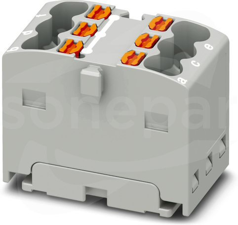 PTFIX 6X1,5 GY Blok rozdzielczy