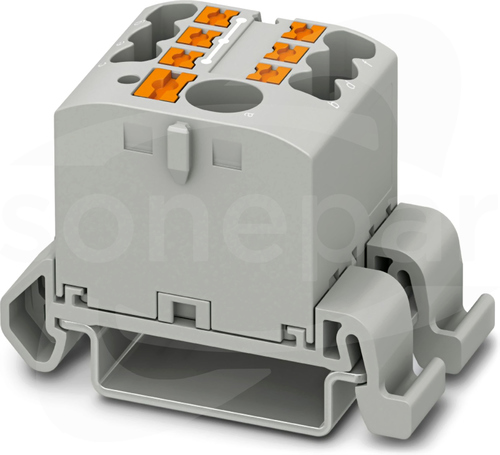 PTFIX 6/6x2,5-NS35A GY Blok rozdzielczy