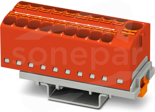 PTFIX 10/18X4-NS35 RD Blok rozdzielczy