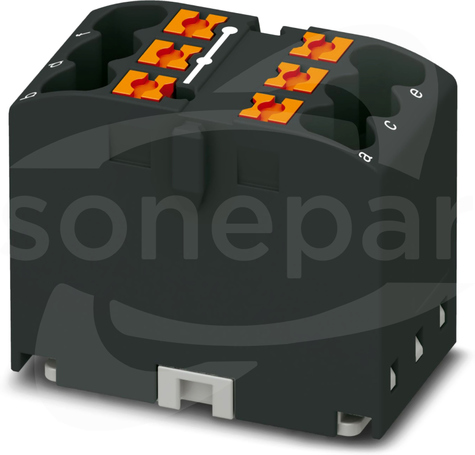 PTFIX 6x2,5 BK Blok rozdzielczy