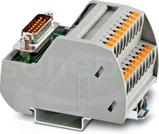 VIP-2/PT/D15SUB/M/LED Moduł przejściowy