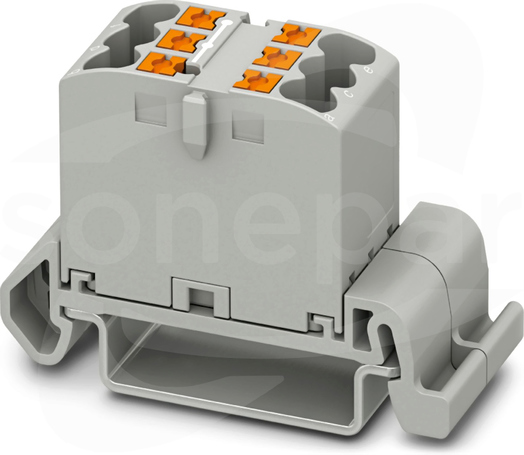 PTFIX 6X2,5-NS35A GY Blok rozdzielczy