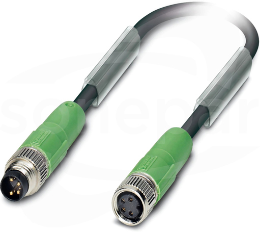 SAC-4P-M 8MS/ 0,6-PUR/M 8FSSH Kabel czujnika