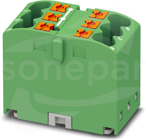 PTFIX 6X2,5-G GN Blok rozdzielczy