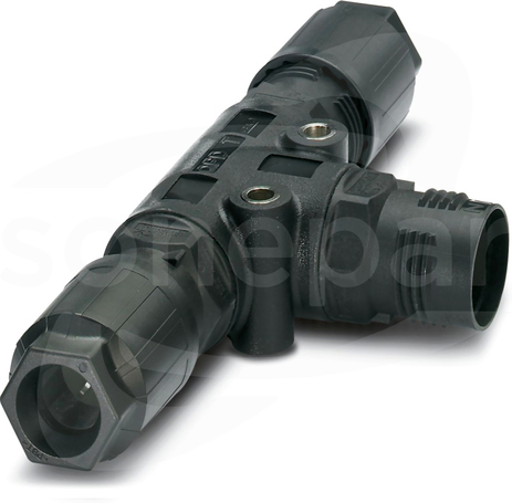 QPD T 4PE 2X9-16 BK Rozdzielacz