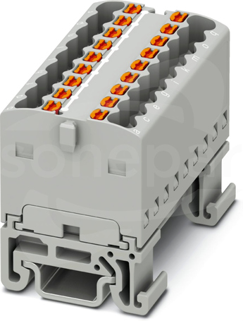 PTFIX 18x1,5-NS15A GY Blok rozdzielczy