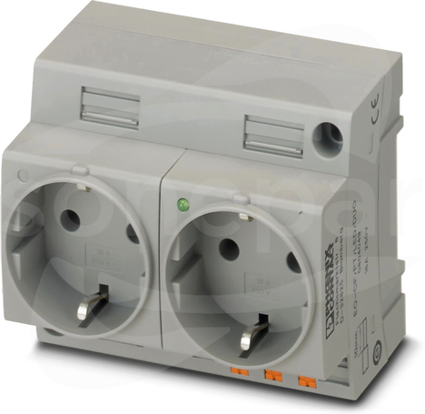 EO-CF/PT/LED/DUO Gniazdo