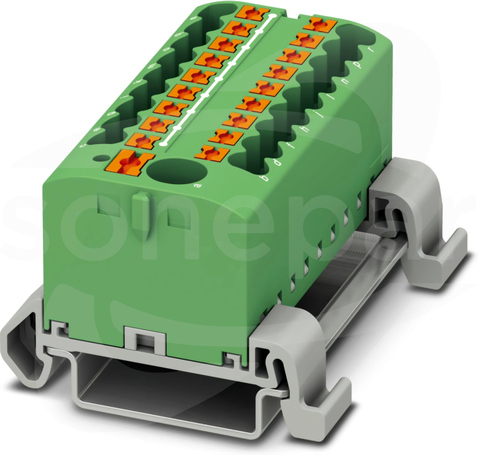 PTFIX 6/18X2,5-NS35A GN Blok rozdzielczy
