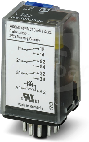 REL-OR-BL/L- 24DC/3X21 Przekaźnik miniaturowy