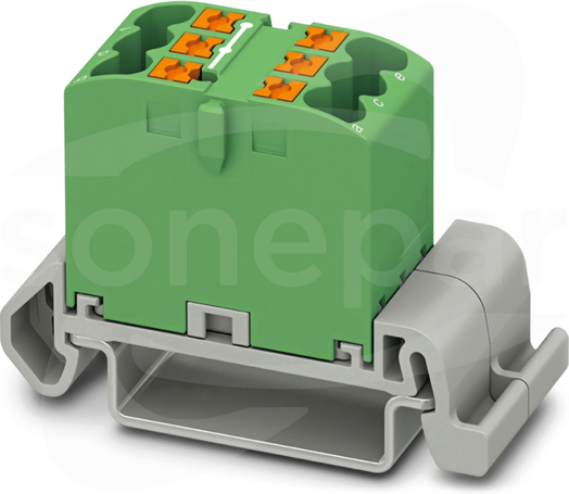 PTFIX 6X2,5-NS35A GN Blok rozdzielczy