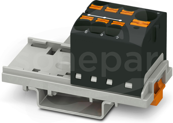 PTFIX 10/6X4-NS35 BK Blok rozdzielczy