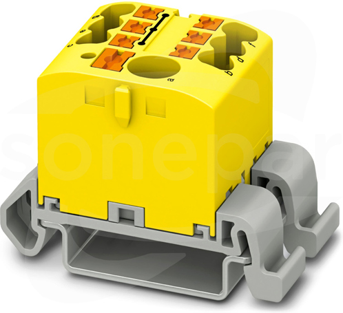 PTFIX 6/6X2,5-NS35A YE Blok rozdzielczy