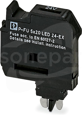 P-FU 5X20 LED 24-EX Wtyk bezpiecznikowy