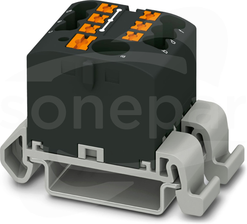 PTFIX 6/6X2,5-NS35A BK Blok rozdzielczy