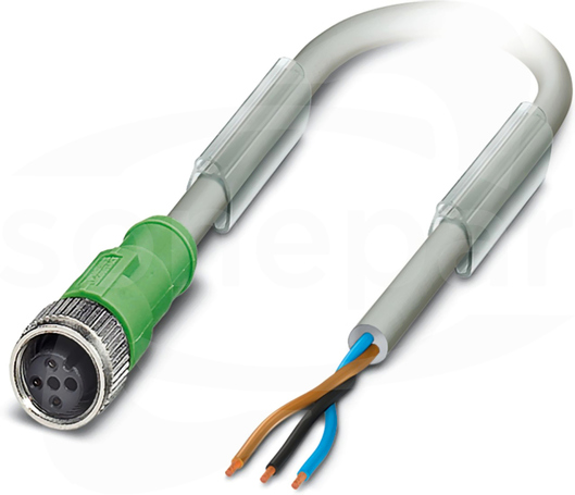 SAC-3P- 5,0-800/M12FS Kabel czujnika/urządzenia wykonawczego