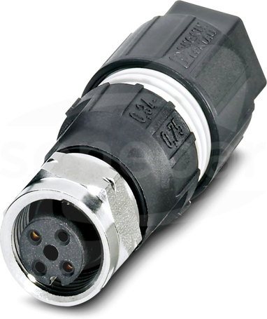 SACC-M12FS-4QO-0,75-VA Złącze wtykowe