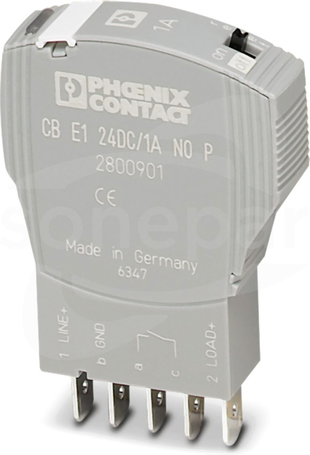 CB E1 24DC/1A NO P Elektroniczne wyłączniki zabezpieczające
