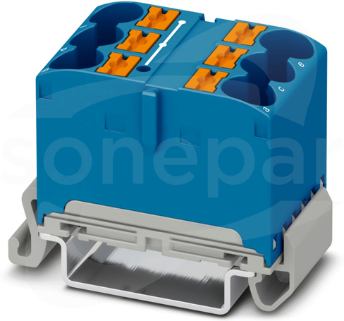 PTFIX-6X10/S-NS35A-BU Blok rozdzielczy