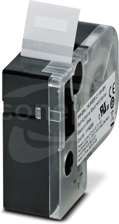 MM-EML (16,5X5)R C1 WH/BK Etykieta ciągła w kasecie do drukarki