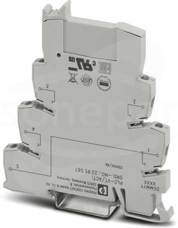 PLC-VT/ACT Złączka przelotowa