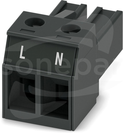 PC 4/ 2-ST-7,62 BK BDWH:L-N Złącze do PCB