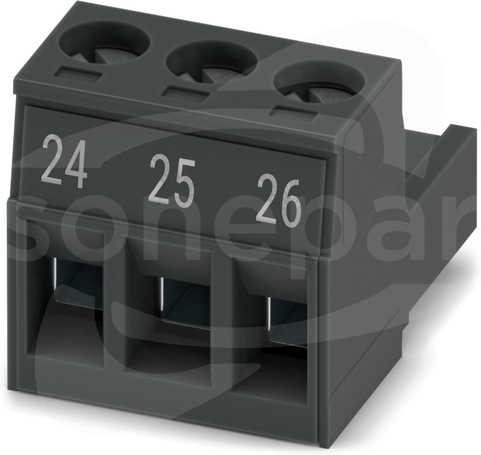 MSTB 2,5/ 3-ST BKBDWH:24-26 Złącze do PCB