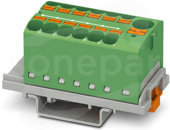 PTFIX 10/12X4-NS35 GN Blok rodzielczy