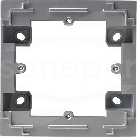 LUMINA INTENSE srebrny Adapter natynkowy 1-krotny