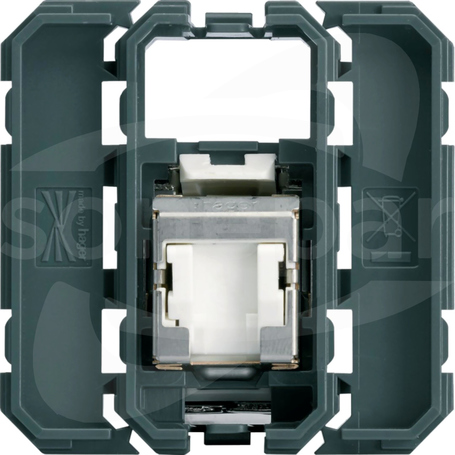WXF228 RJ45 kat 6A STP 2M/1M Gniazdo informatyczne