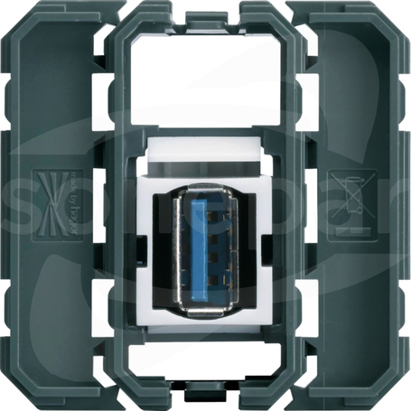 USB 3.0 2M/1M Gniazdo USB 3.0 z fabrycznym przewodem