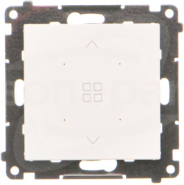Simon55 8A IP 20 LED biały mat sterownik grupowy roletowy