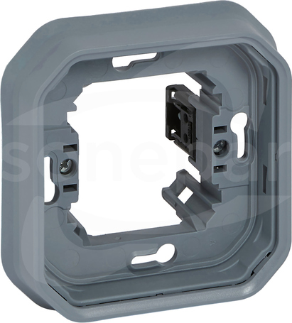NOWE PLEXO IP55 szary Uchwyt podtynkowy pojedynczy