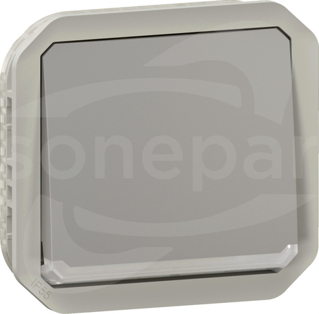 NOWE PLEXO GNIAZDO 2P+Z 16A 250V szary Gniazdo zaciski śrubowe mechanizm