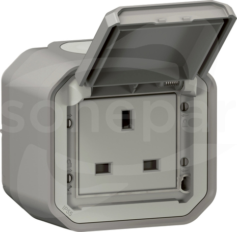NOWE PLEXO 55 2P+Z Gniazdo standard brytyjski