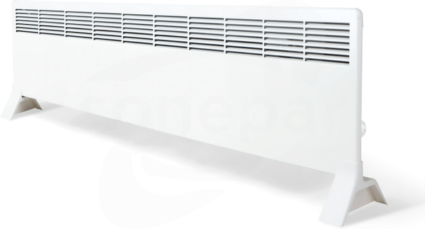 TUPA 2000W 389x1523mm Grzejnik z termostatem wtyczką i nóżkami