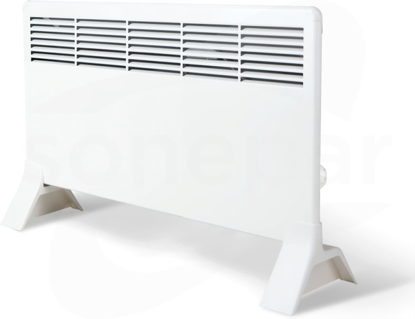 TUPA 750W 389x719mm Grzejnik z termostatem wtyczką i nóżkami