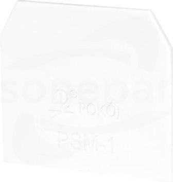 PSM-1 biały Płytka skrajna