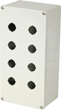SAM 115-B aluminium Obudowa kasety 8 otworów