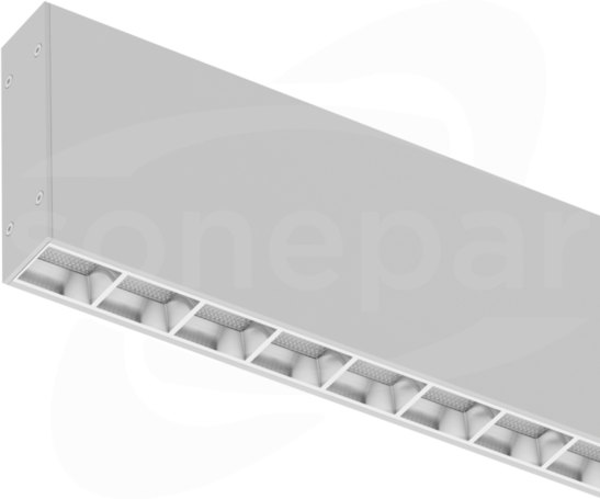 ALTO LED DI 30W/840 PAR 3230lm szary Oprawa LED zwieszana