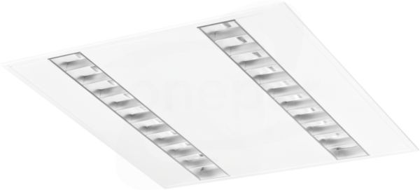 QUASET 32W/840 2x PAR-S 3320lm IP20 biały Oprawa LED podtynkowa 600x600