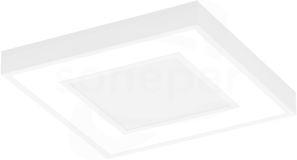 SQUARE LED 38W/840 3730lm OPAL IP20 Oprawa LED 600x600