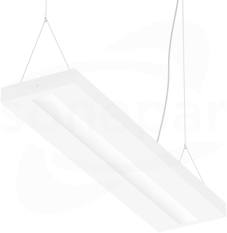 SUN LED 31W 4000K 3760lm Oprawa LED zwieszana 1200x300