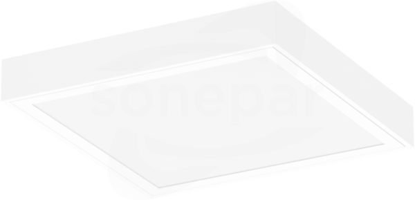 Torino Clean LED 43W/840 6130lm IP65 biały Oprawy kloszowe 600x600