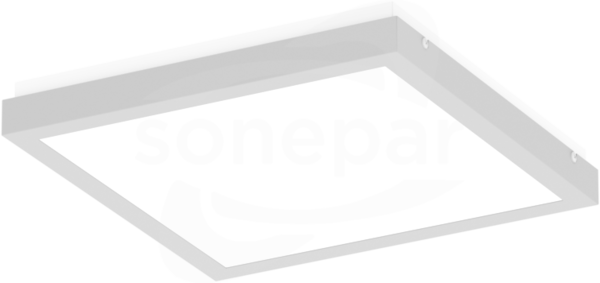 FINESTRA LED 32W 4000K OPAL paski Oprawa LED 407x407