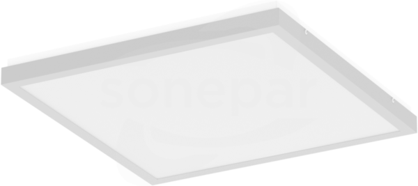 FINESTRA LED 39W/4000K 4920lm MPRM szary Oprawa LED 595x595