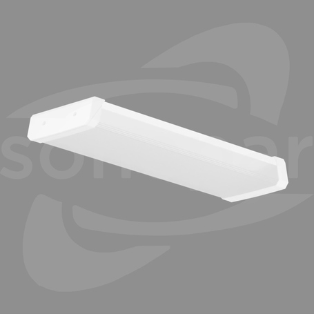 LATTE LED 13W/4000K 565lm OPAL IP44 biały Oprawa LED nastrop.